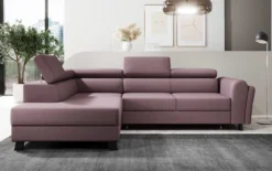 Designer Ecksofa Kira mit Schlaf- und Klappfunktion