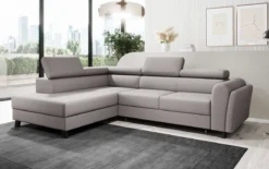 Designer Ecksofa Kira mit Schlaf- und Klappfunktion