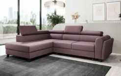 Designer Ecksofa Kira mit Schlaf- und Klappfunktion