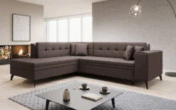 Designer Ecksofa Lania mit Schlaffunktion
