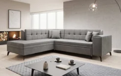 Designer Ecksofa Lania mit Schlaffunktion