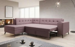 Designer Ecksofa Lania mit Schlaffunktion