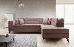 Designer Ecksofa Lania mit Schlaffunktion