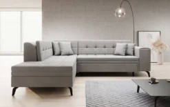 Designer Ecksofa Lania mit Schlaffunktion