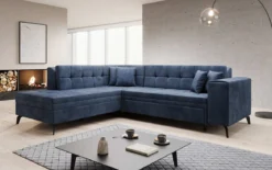 Designer Ecksofa Lania mit Schlaffunktion