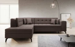 Designer Ecksofa Lania mit Schlaffunktion
