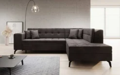 Designer Ecksofa Lania mit Schlaffunktion