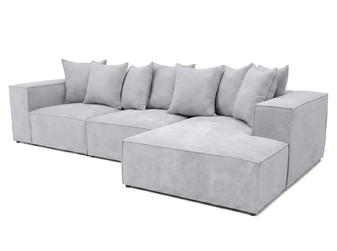 Designer Ecksofa Largo in Cord
