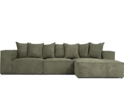 Designer Ecksofa Largo in Cord