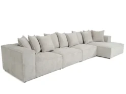 Designer Ecksofa Largo Maxi in Cord