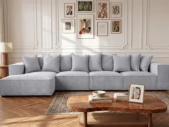 Designer Ecksofa Largo Maxi in Cord