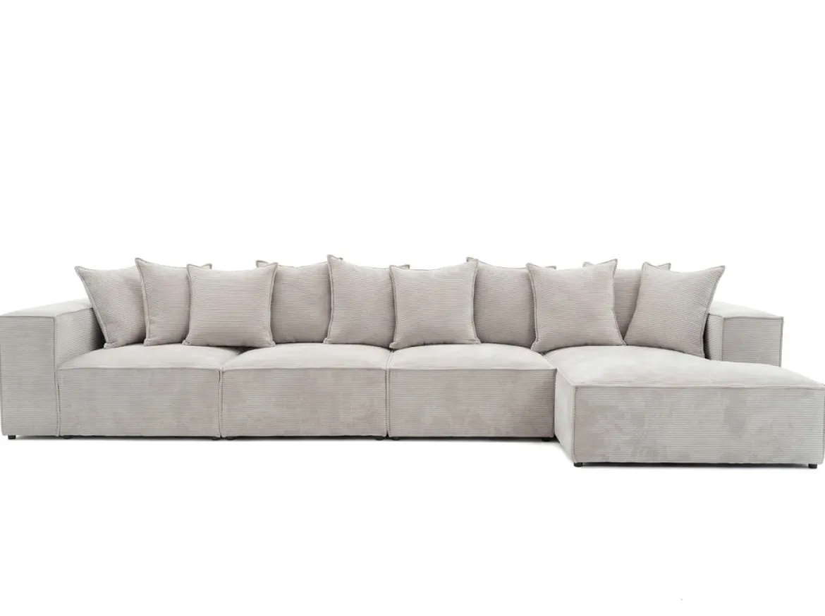 Designer Ecksofa Largo Maxi in Cord