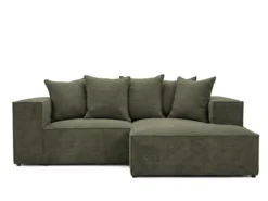 Designer Ecksofa Largo Mini in Cord
