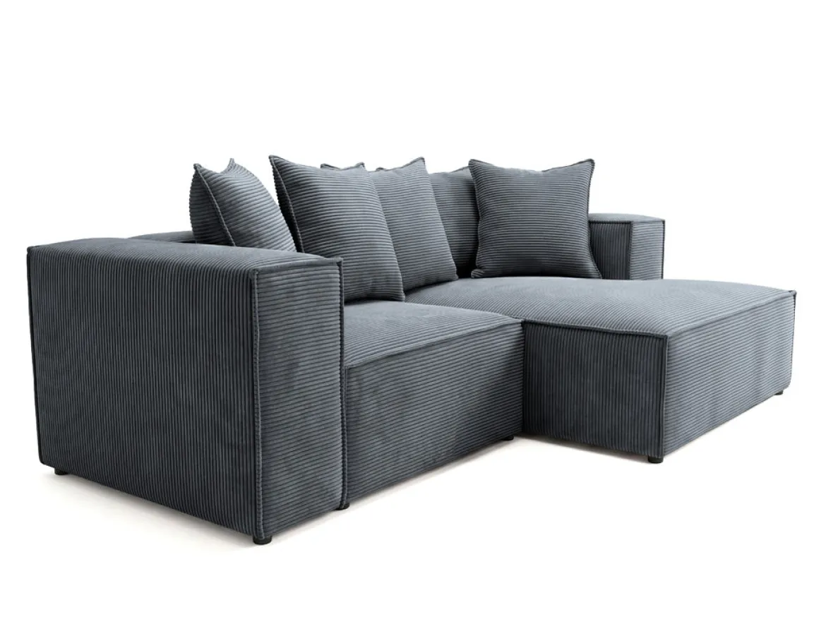 Designer Ecksofa Largo Mini in Cord