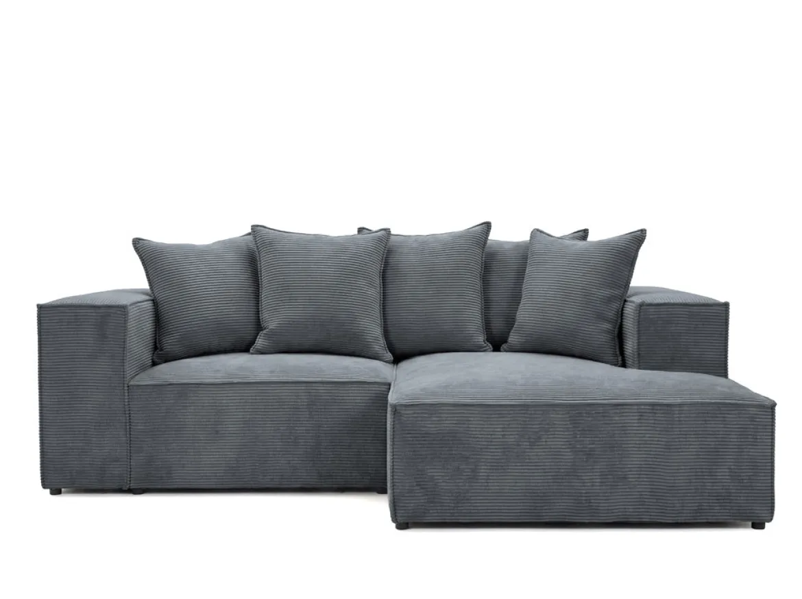 Designer Ecksofa Largo Mini in Cord