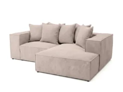 Designer Ecksofa Largo Mini in Cord