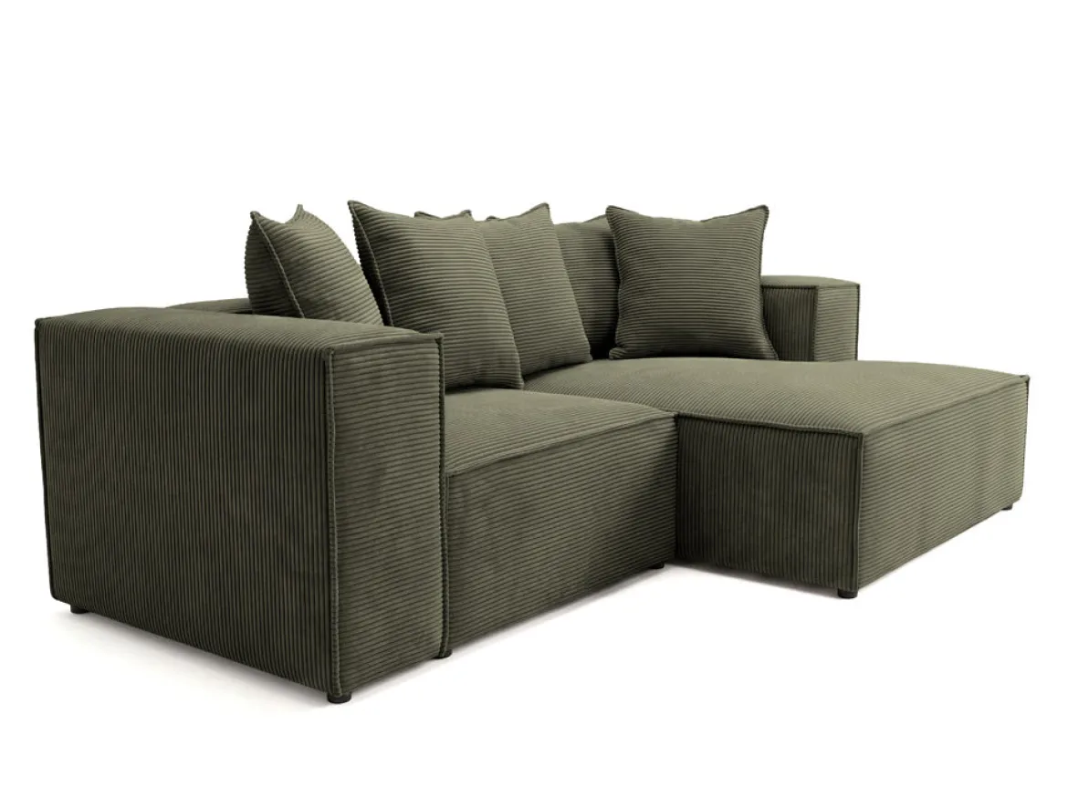Designer Ecksofa Largo Mini in Cord
