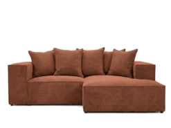 Designer Ecksofa Largo Mini in Cord