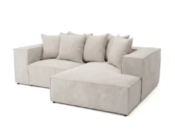 Designer Ecksofa Largo Mini in Cord