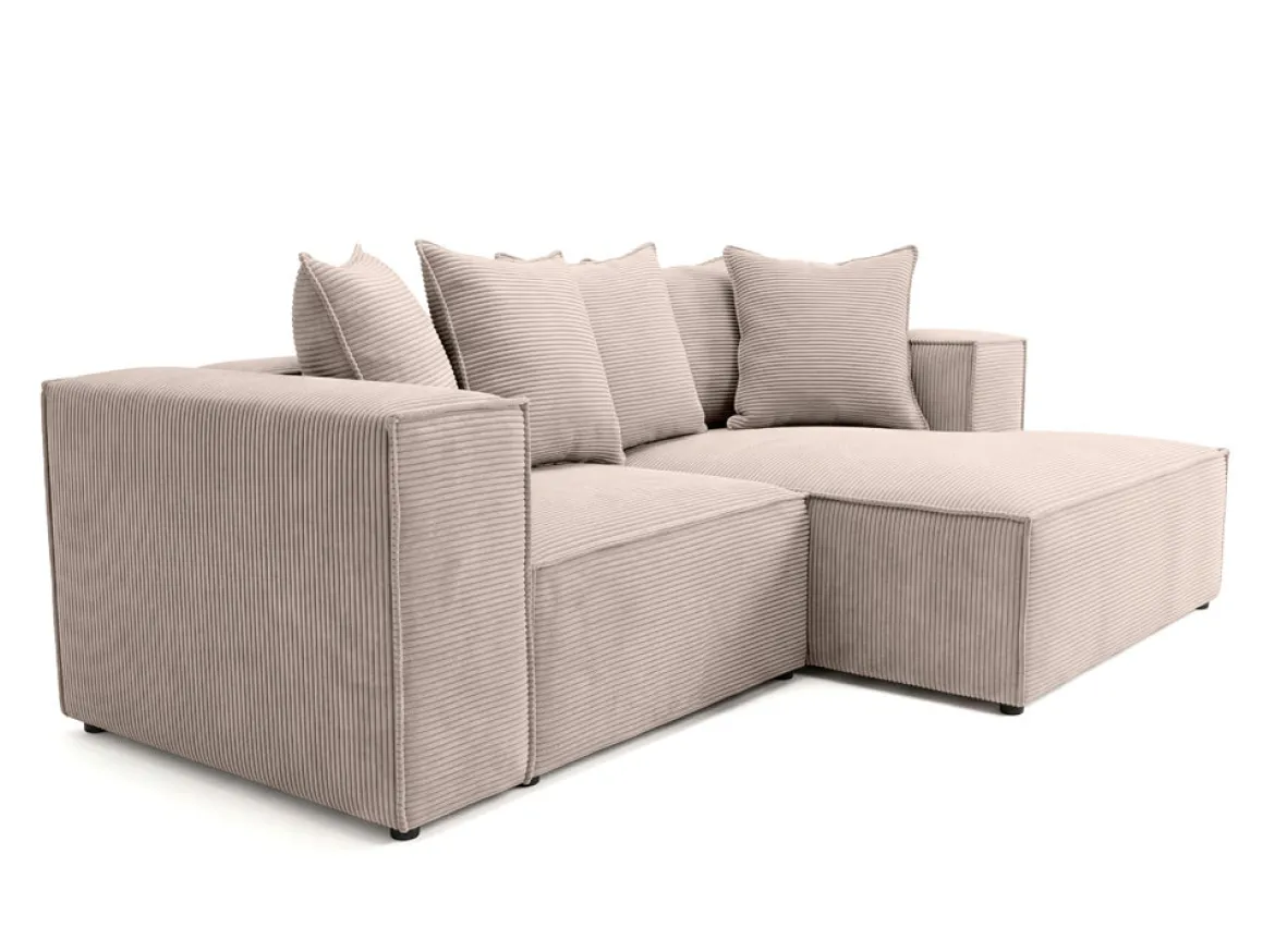 Designer Ecksofa Largo Mini in Cord