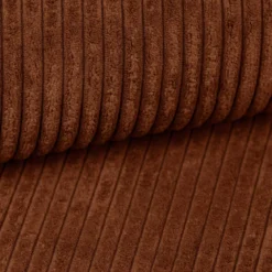 Designer Ecksofa Lazy geschlossen in Cord