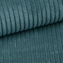 Designer Ecksofa Lazy geschlossen in Cord