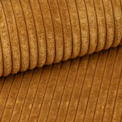 Designer Ecksofa Lazy geschlossen in Cord