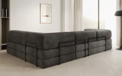 Designer Ecksofa Lazy in Cord