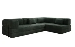 Designer Ecksofa Lazy in Cord