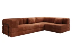 Designer Ecksofa Lazy in Cord