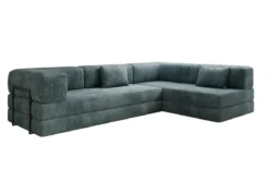 Designer Ecksofa Lazy in Cord