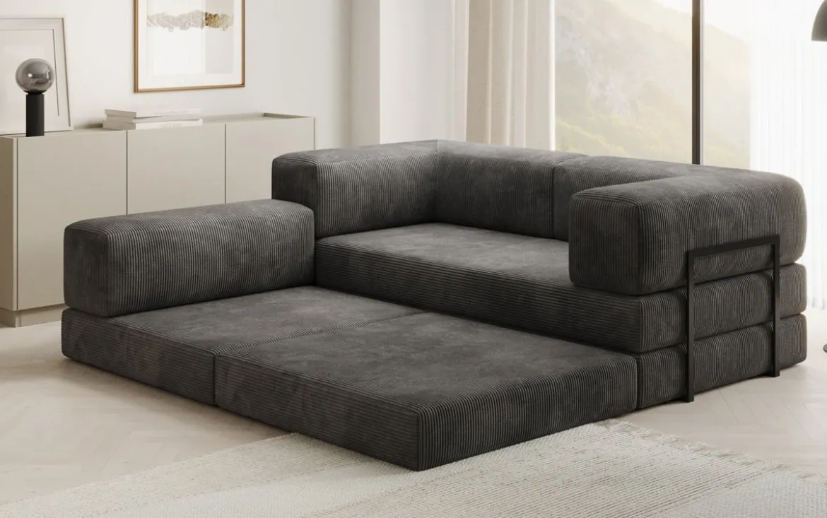 Designer Ecksofa Lazy Mini in Cord