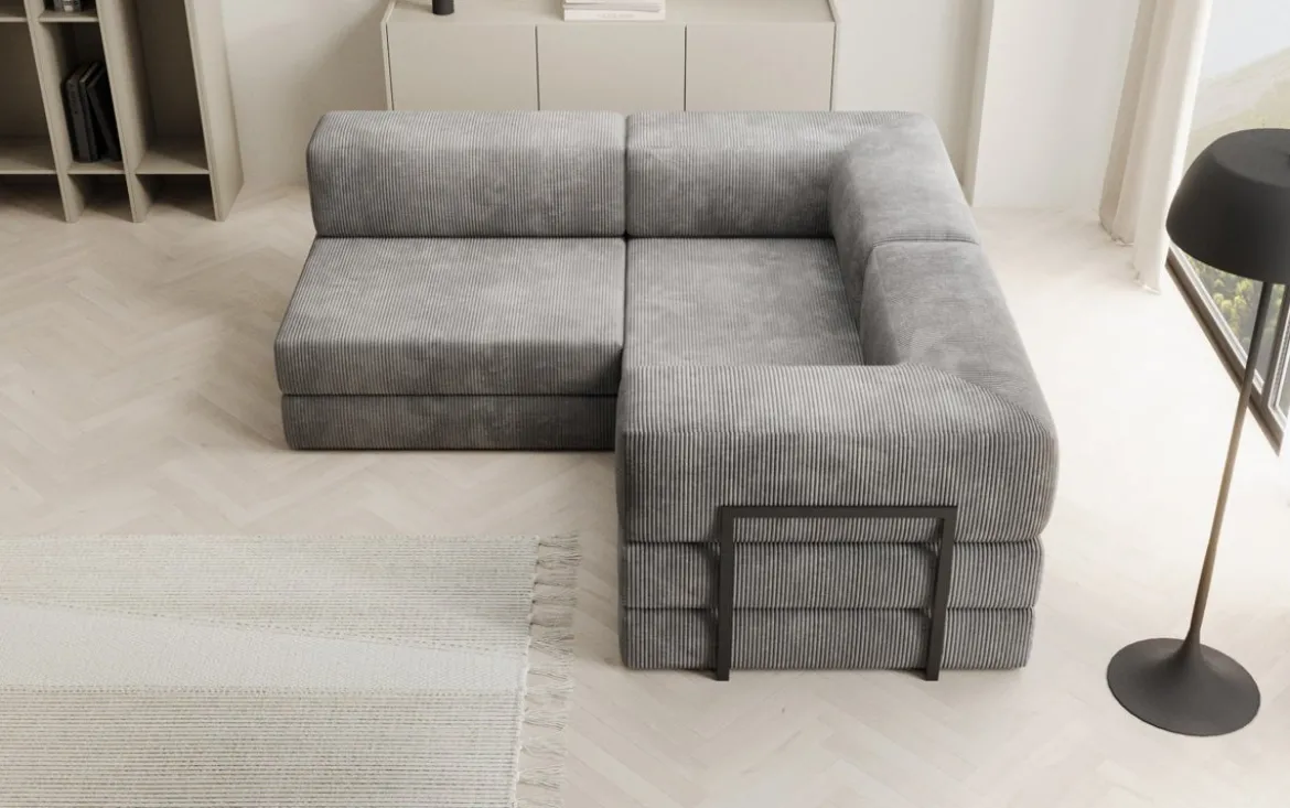 Designer Ecksofa Lazy Mini in Cord