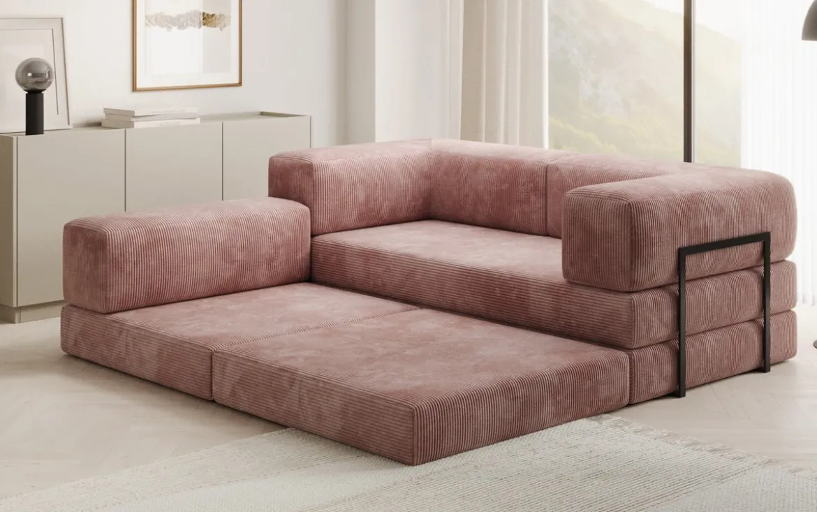 Designer Ecksofa Lazy Mini in Cord