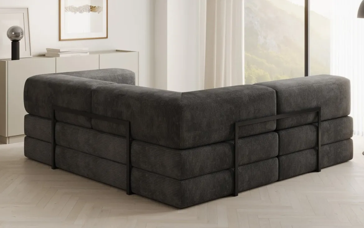 Designer Ecksofa Lazy Mini in Cord