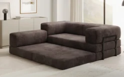 Designer Ecksofa Lazy Mini in Cord