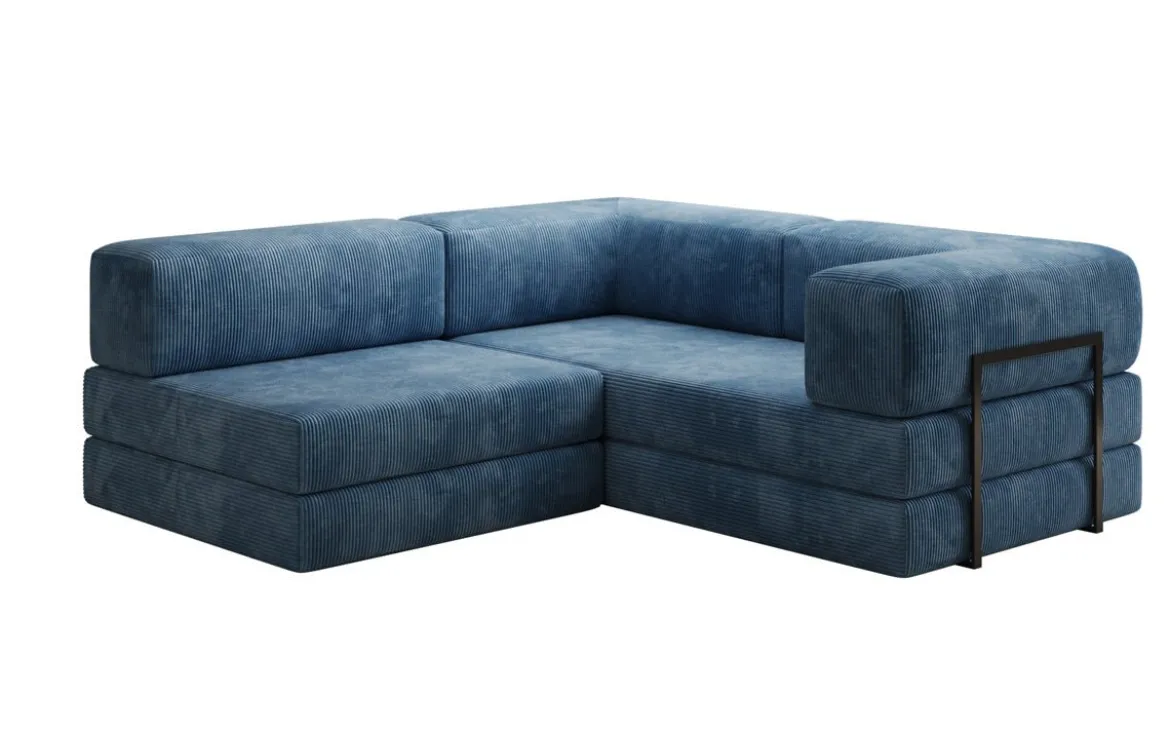 Designer Ecksofa Lazy Mini in Cord