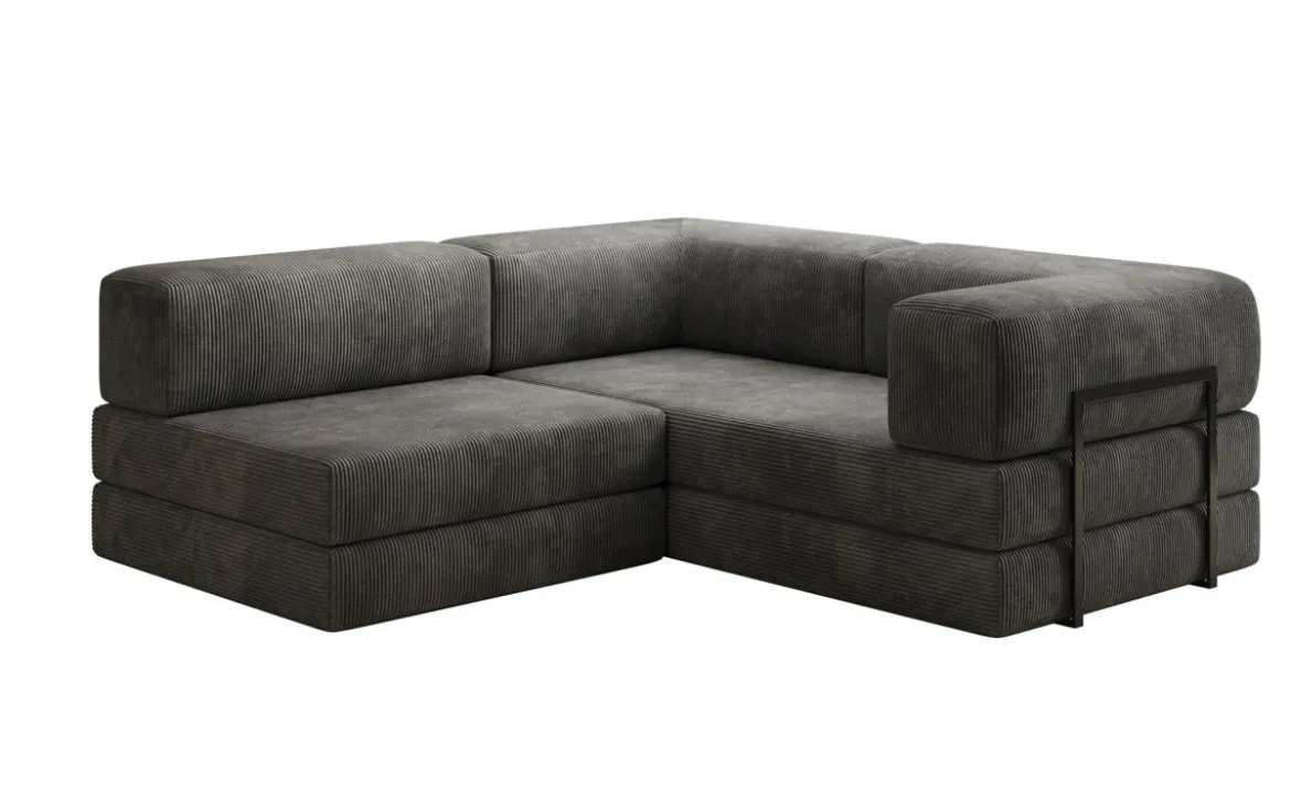 Designer Ecksofa Lazy Mini in Cord