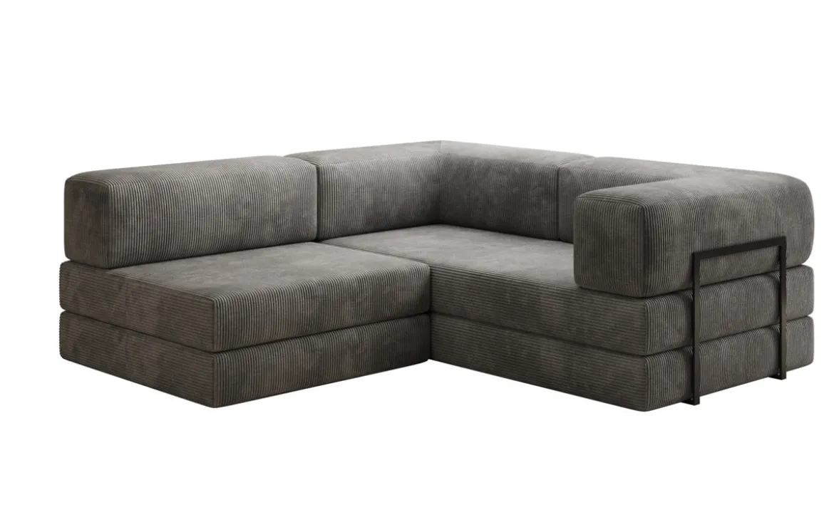 Designer Ecksofa Lazy Mini in Cord