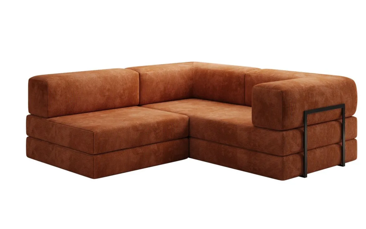 Designer Ecksofa Lazy Mini in Cord