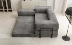 Designer Ecksofa Lazy Mini in Cord
