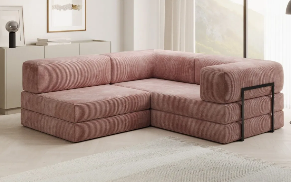 Designer Ecksofa Lazy Mini in Cord