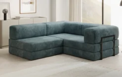 Designer Ecksofa Lazy Mini in Cord