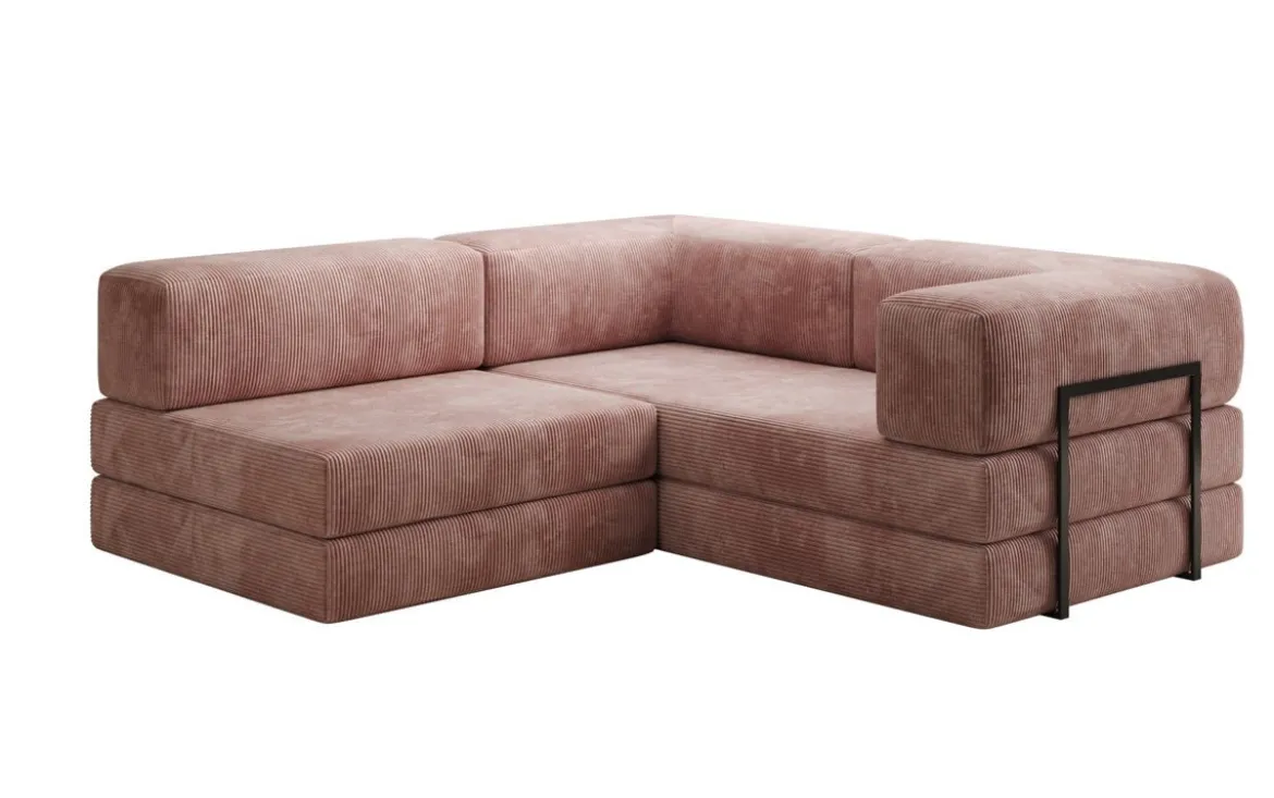 Designer Ecksofa Lazy Mini in Cord