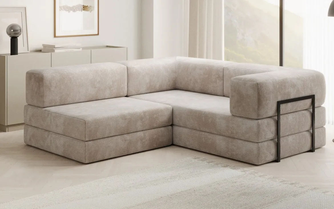 Designer Ecksofa Lazy Mini in Cord