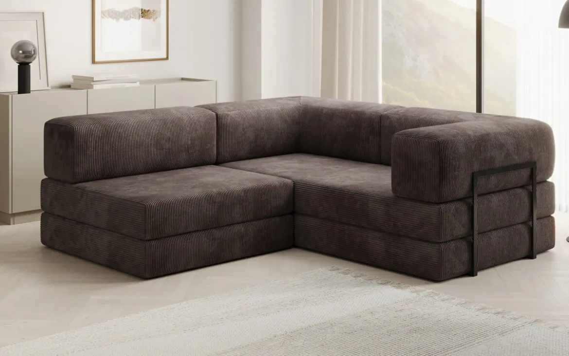 Designer Ecksofa Lazy Mini in Cord