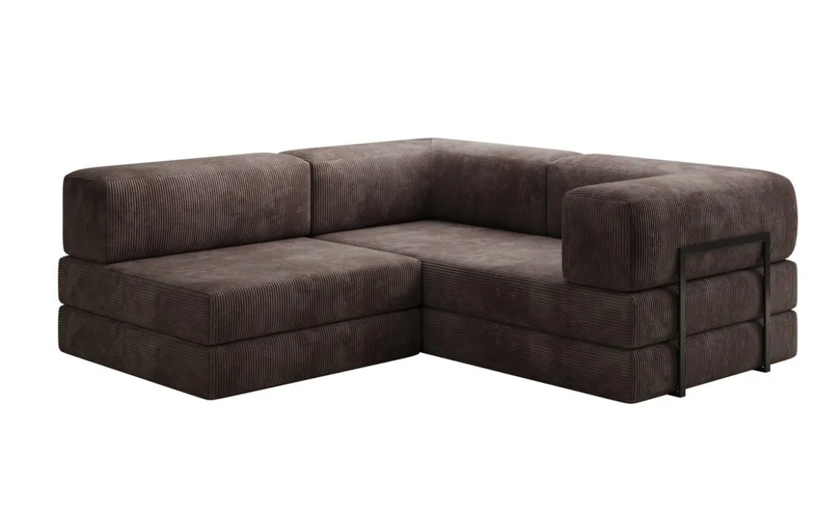 Designer Ecksofa Lazy Mini in Cord