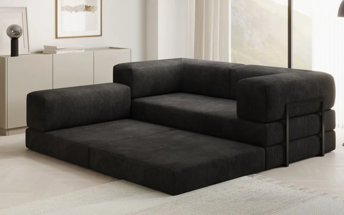 Designer Ecksofa Lazy Mini in Cord