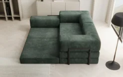 Designer Ecksofa Lazy Mini in Cord