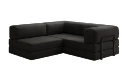 Designer Ecksofa Lazy Mini in Bouclé